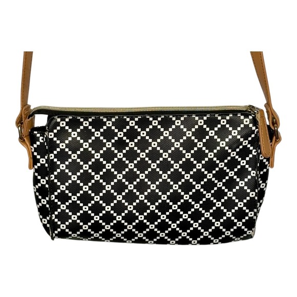 Kenneth Cole Reaction Faux Leather Crossbody Bag Designer Purse Handbag Black - Picture 10 of 10